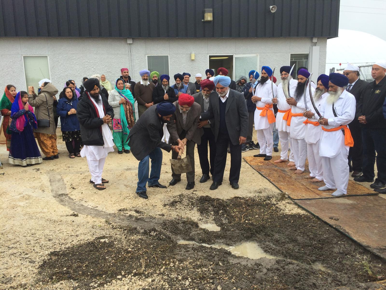 Development and construction of the new Gurudwara facility - phase 1