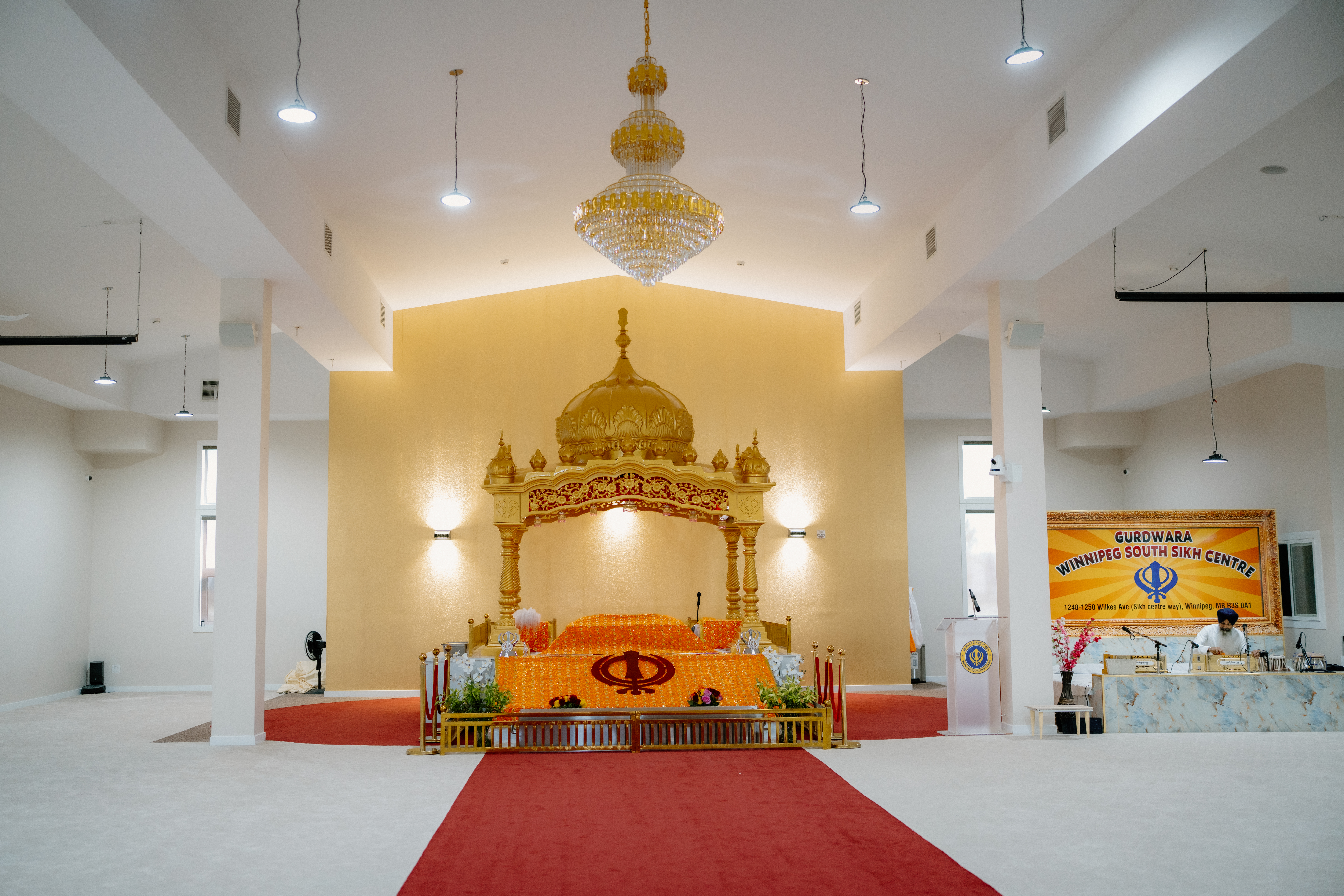 Gurudwara Sahib Darbar Hall - Prayer Protocol
